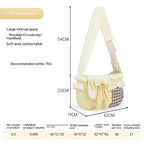 Outdoor Breathable Simple Crossbody Cat Bag variant CJYD180673601AZ