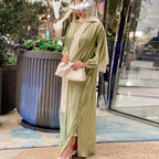 Bright Silk Satin Dress photo 1