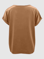 Round Neck Short Sleeve T-shirt (9)