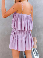 Ruched Spaghetti Strap Romper (2)