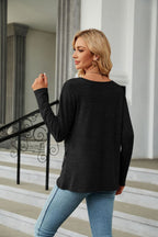Round Neck Long Sleeve T-shirt (18)