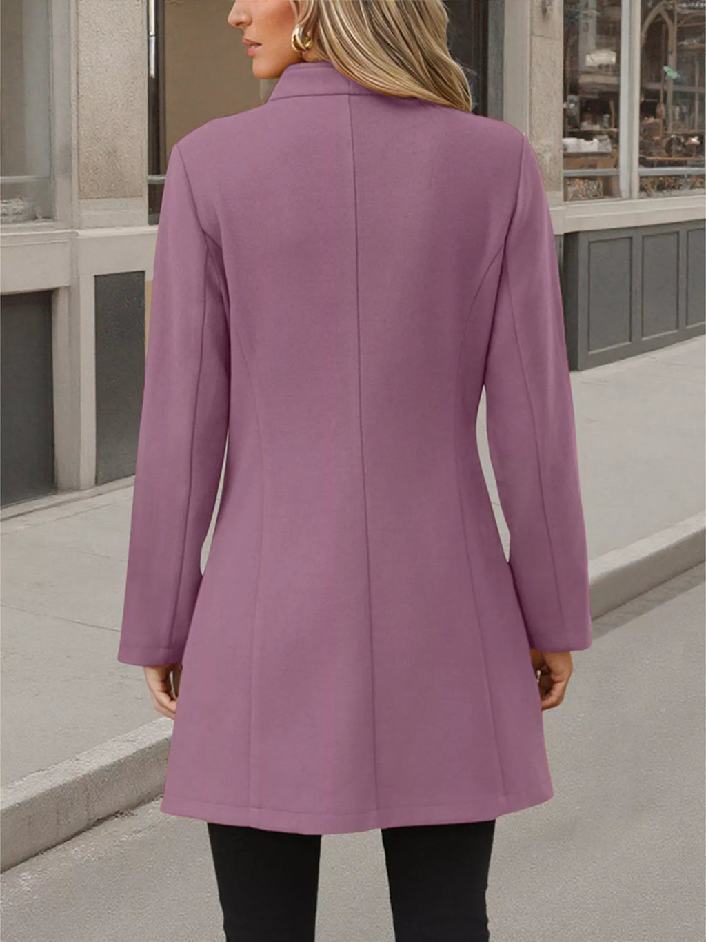 Button Up Long Sleeve Coat (2)