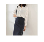 Irregular Pleated Skirt High Waist Mermaid Autumn photo 4