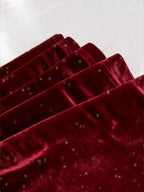 Velvet High Waist Flared Pants (5)