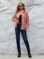 Corduroy Button-up Shirt (9)