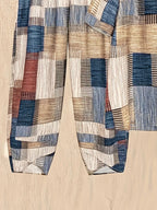 Printed Half Sleeve Top Pants Set (6)