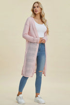 Full Size Open Front Longline Cardigan (16)