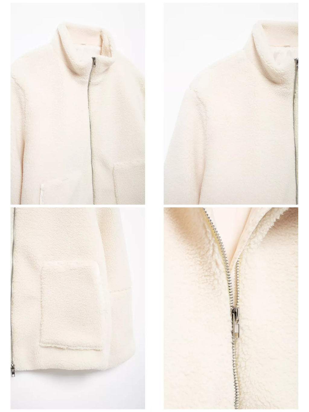 Sherpa Zip-up Outerwear (6)