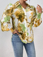 Floral Print Long Sleeve Shirt (11)