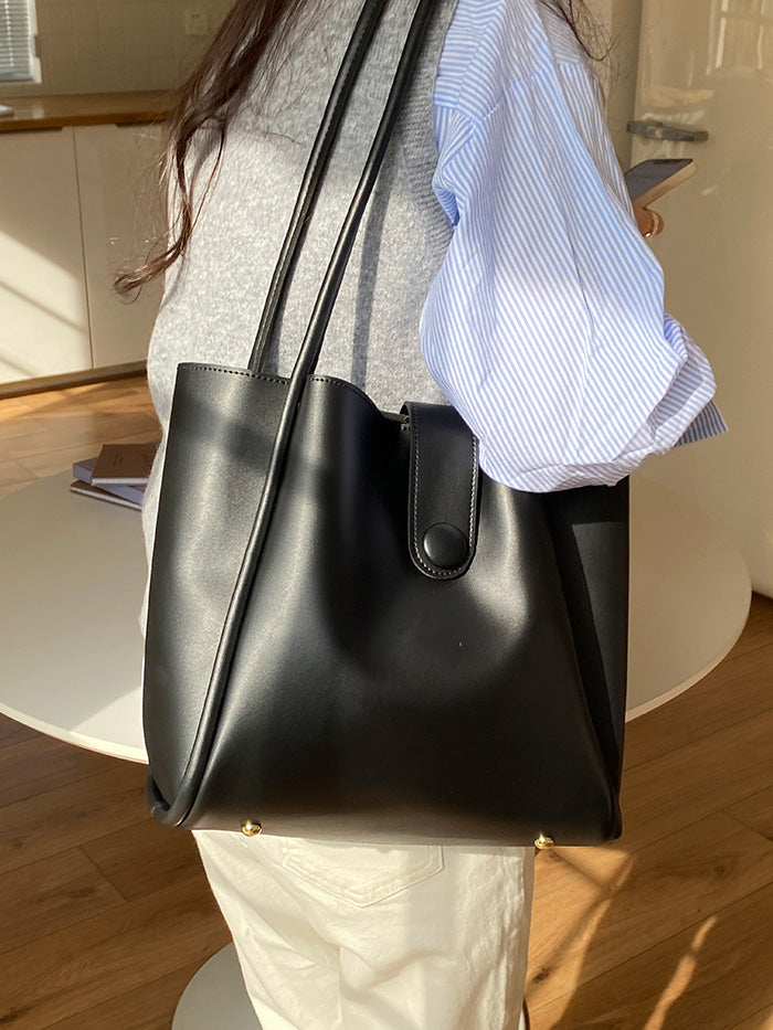 Retro One-shoulder Work Commuter Tote photo 8