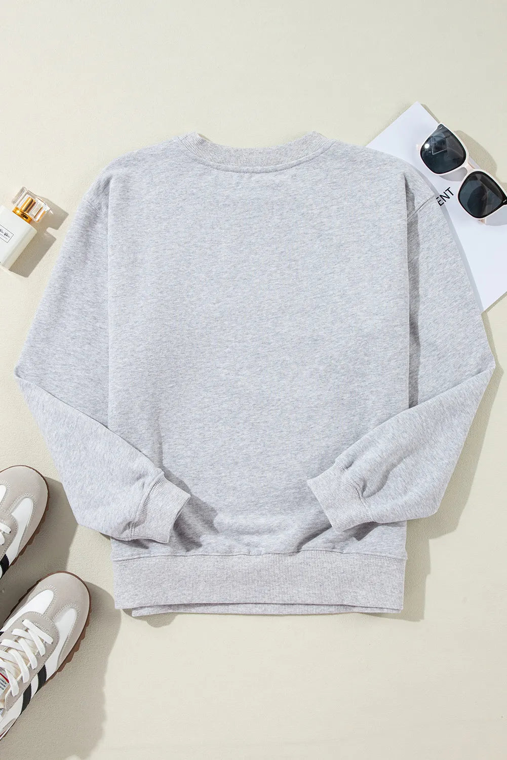 Round Neck Long Sleeve Sweatshirt (4)