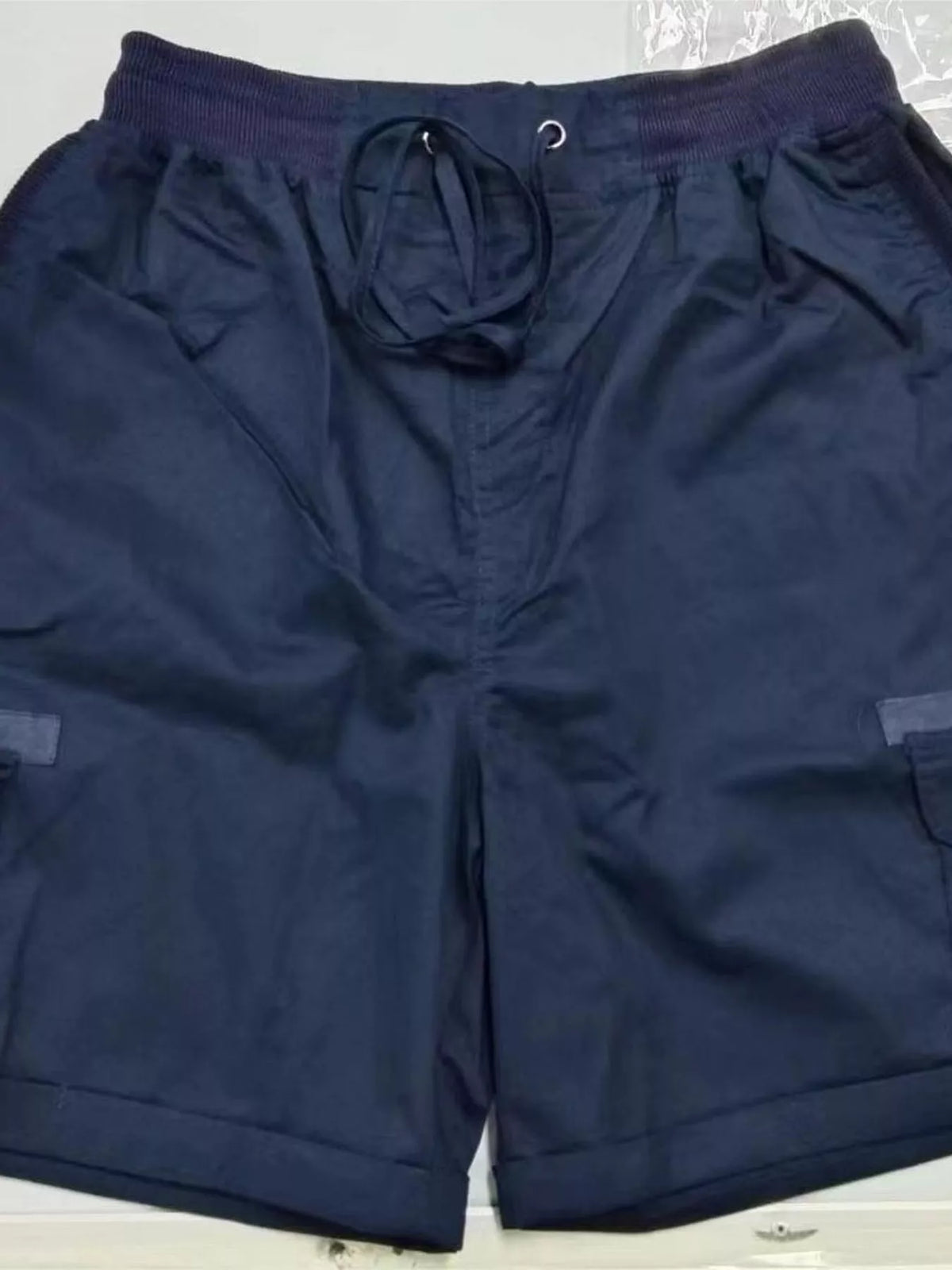 Full Size Drawstring Cargo Shorts Plus (56)