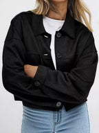 Button-down Cropped Jacket (19)