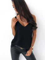 V-neck Wide Strap Cami (5)