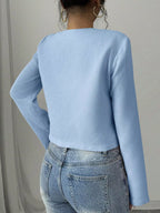 Bow Detail Cropped Outerwear (18)
