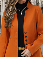 Button Up Long Sleeve Coat (6)
