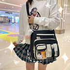 Large Capacity Japanese Cute Messenger Shoulder Bag photo 4