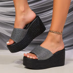 Open Toe Wedge Sandals (7)