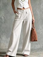 Full Size Wide-leg Corduroy Pants Plus