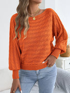 Cable Knit Boat Neck Sweater (9)