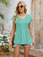 Relaxed Fit V-neck T-shirt (20)