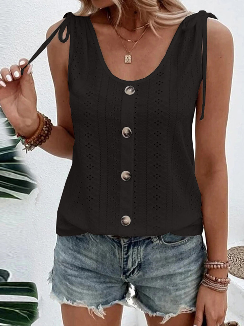 Full Size Scoop Neck Sleeveless Tank Top (13)
