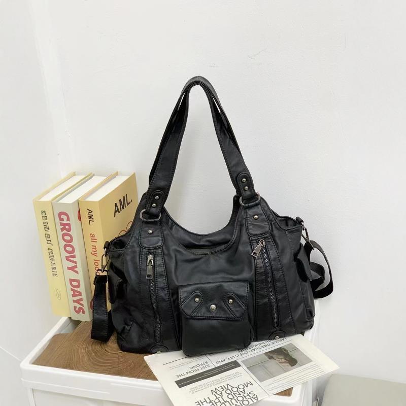 Large-capacity Multi-pocket Shoulder Bag photo 5