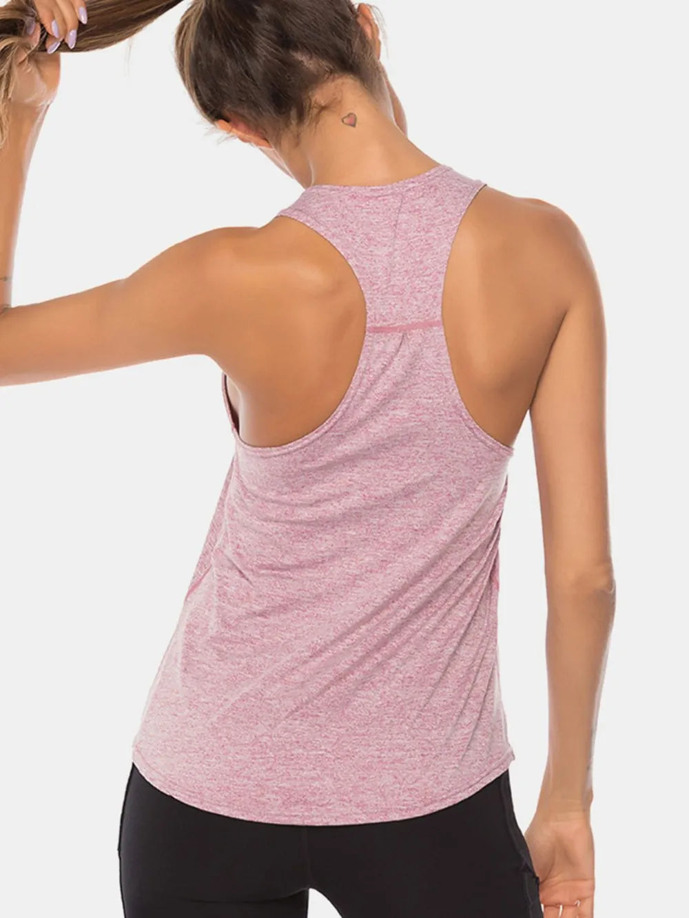Full Size Scoop Neck Wide Strap Active Tank (3)