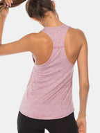Full Size Scoop Neck Wide Strap Active Tank (3)