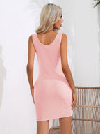 Scoop Neck Sleeveless Bodycon Dress (12)