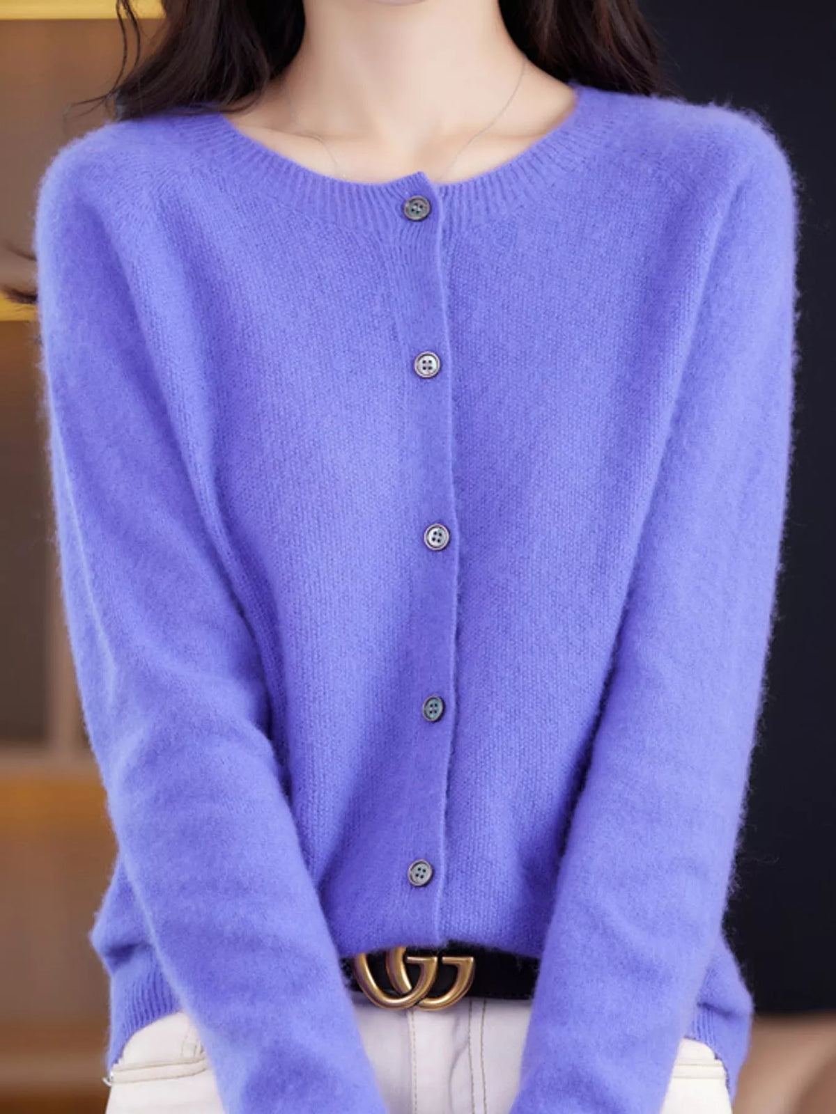 Button-down Long Sleeve Cardigan (51)