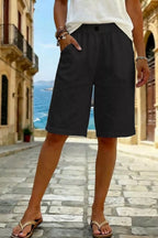 Elastic Waist Shorts (7)