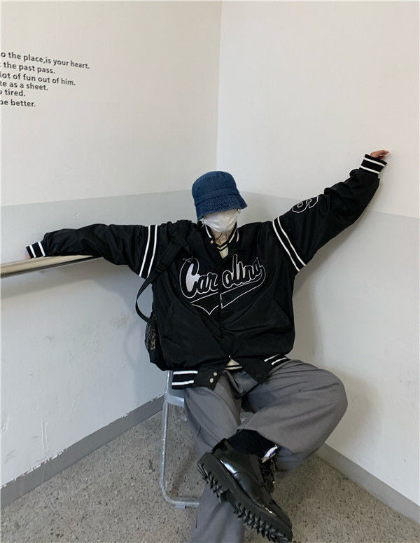 Vintage Harajuku Jacket Hip Hop Loose photo 18
