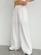 Drawstring Wide Leg Pants (5)