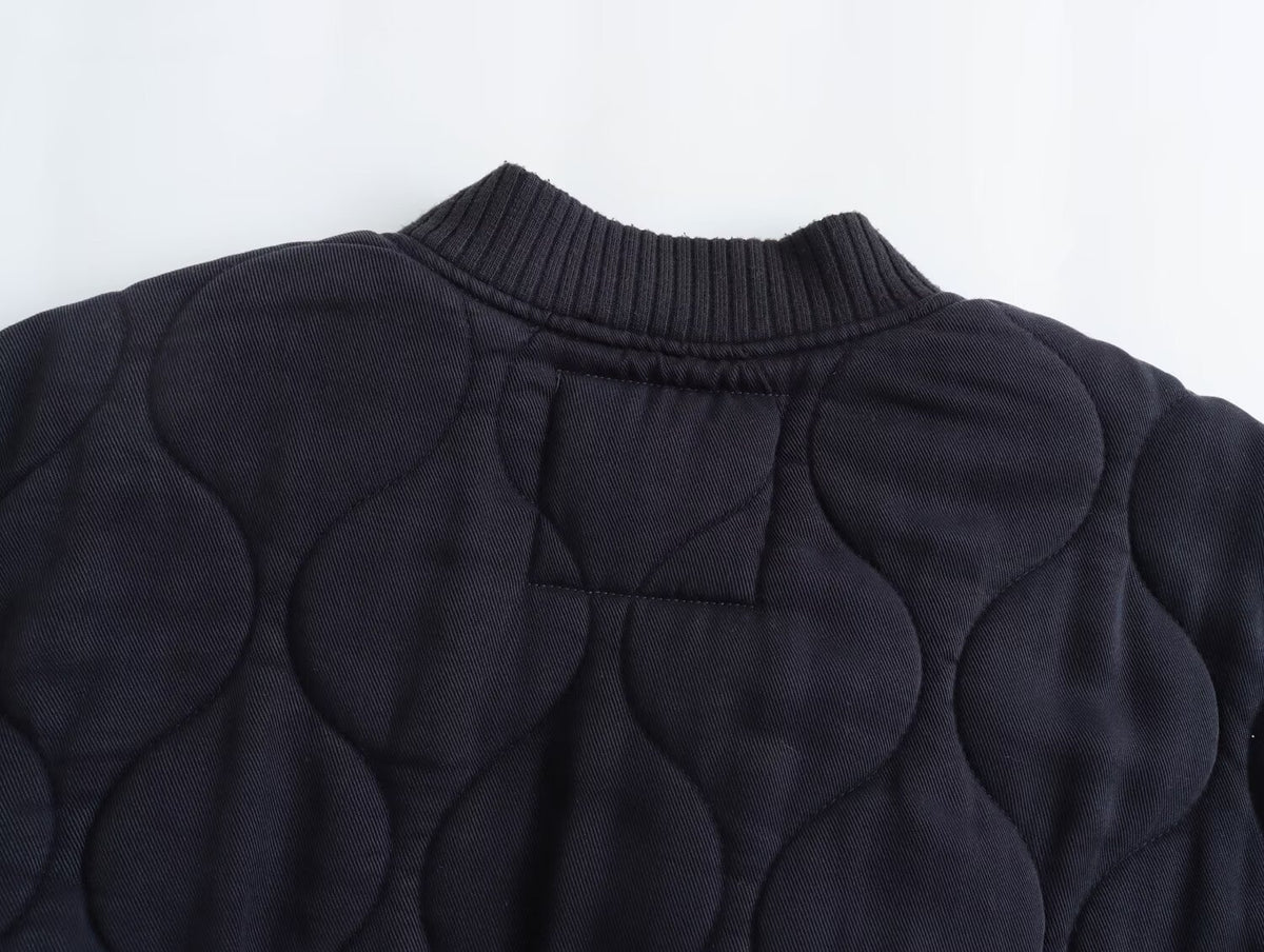 Wadded Jacket Loose photo 12