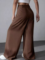 Wide Leg Pleated Pants (8)