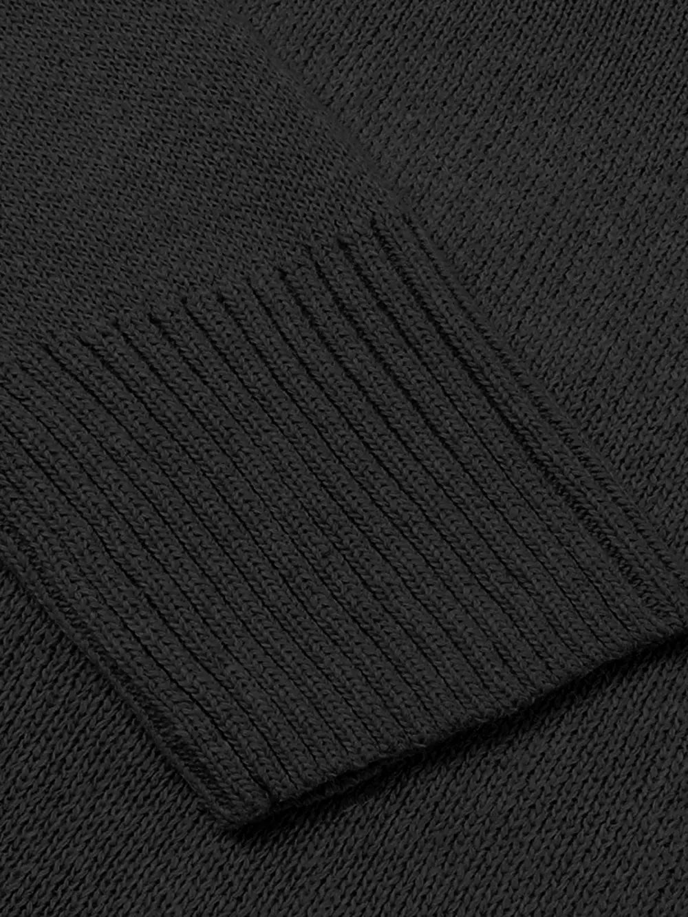V-neck Long Sleeve Knit Top (18)