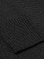 V-neck Long Sleeve Knit Top (18)