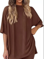 Full Round Neck Two-piece Set (12)
