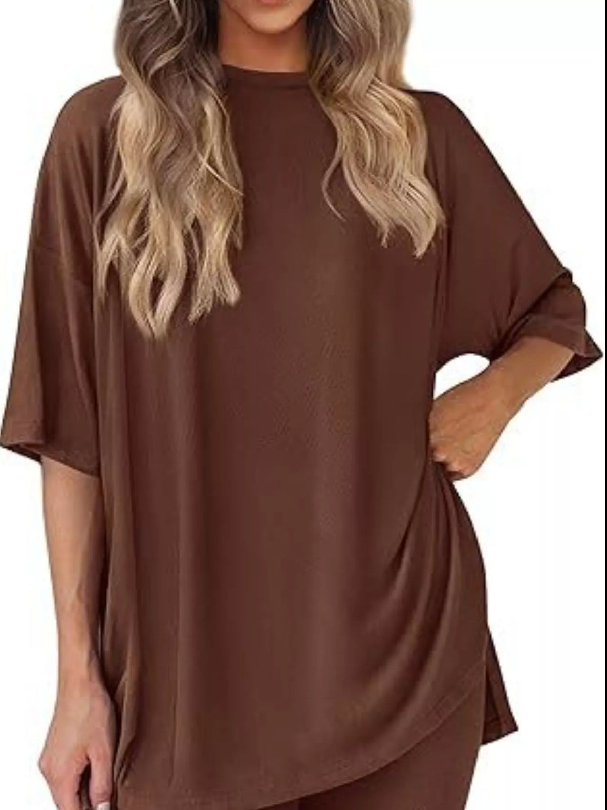 Full Round Neck Two-piece Set (12)