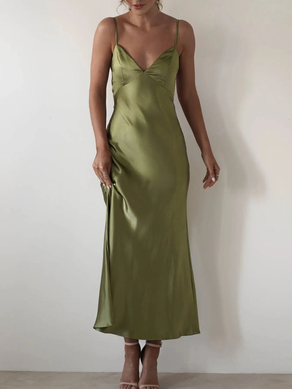 Satin Backless Cami Dress (7)