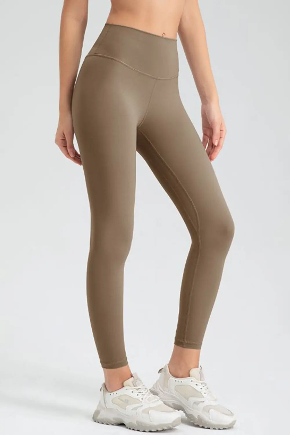 Wide Waistband Slim Fit Active Leggings (8)