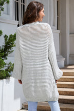 Open Front Longline Cardigan (20)