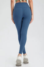 Wide Waistband Slim Fit Active Leggings (2)