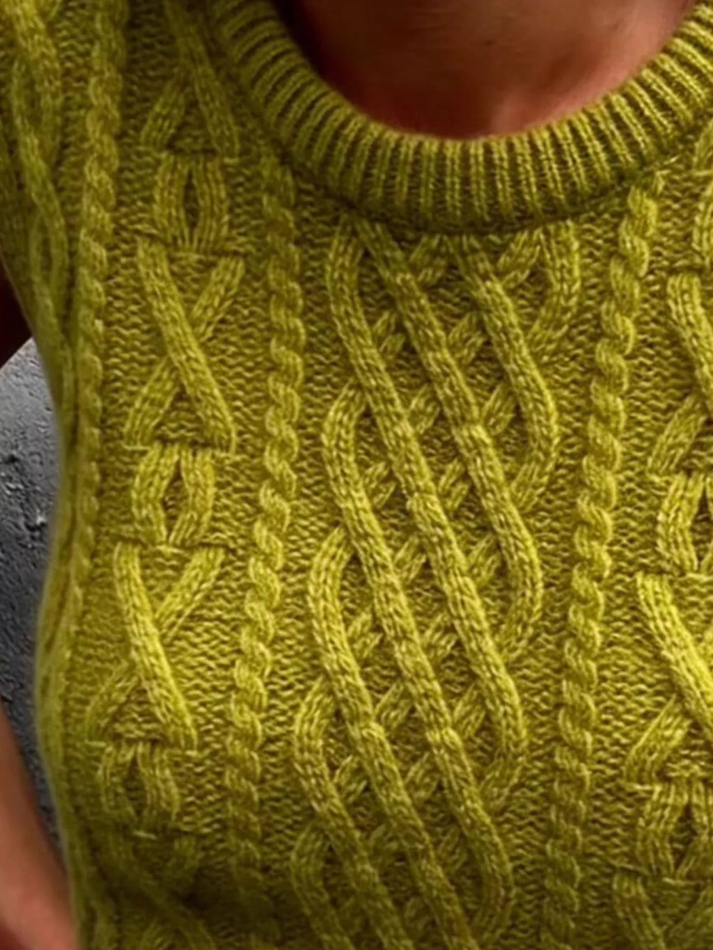 Cable Knit Sweater Vest (7)