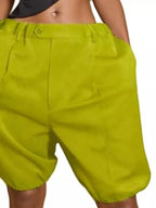 Pleated Detail High Waist Shorts (22)