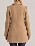 Single-breasted Longline Coat (12)