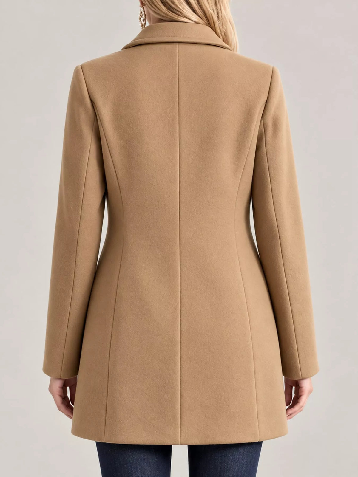 Single-breasted Longline Coat (12)