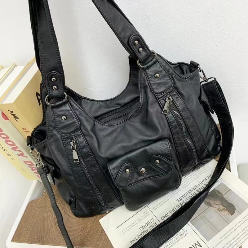 Large-capacity Multi-pocket Shoulder Bag photo 3