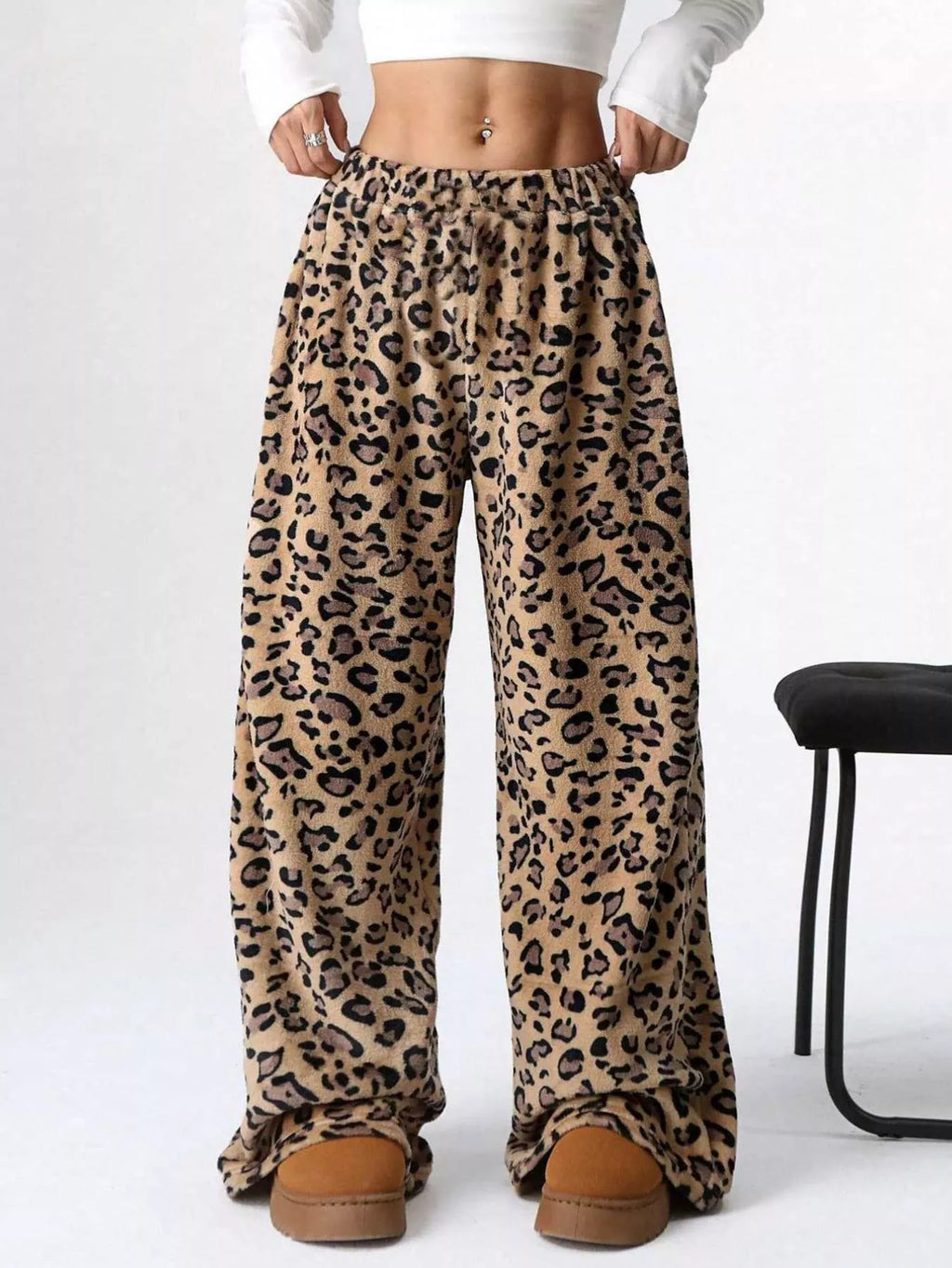 Drawstring Wide Leg Pants (24)